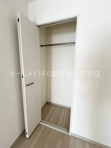 大阪市城東区永田４丁目の賃貸マンションの収納