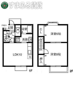 【間取り】 | Sophia川端　A・B　碧南市川端町