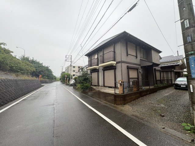坂戸市三光町　建築条件なし売地　東武東上線『坂戸駅』徒歩12分　【浅羽野小学区】の前面道路含む現地写真