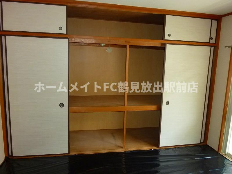 東大阪市森河内東２丁目の賃貸マンションの収納