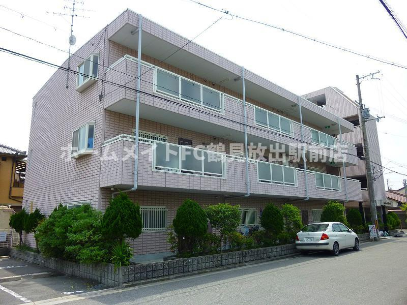 東大阪市森河内東２丁目の賃貸マンションの外観