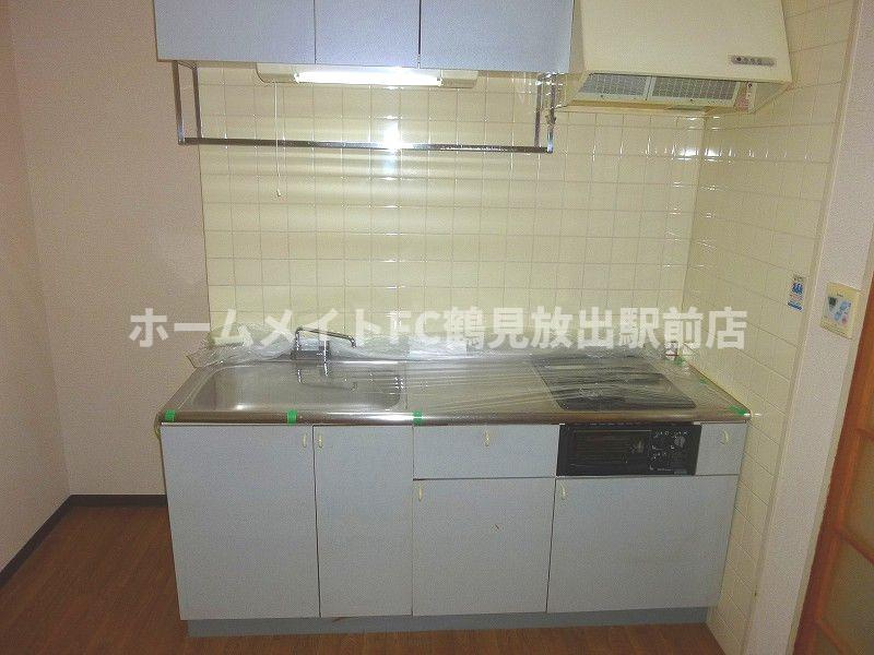 東大阪市森河内東２丁目の賃貸マンションのキッチン