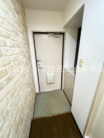 東大阪市森河内東２丁目の賃貸マンションの玄関