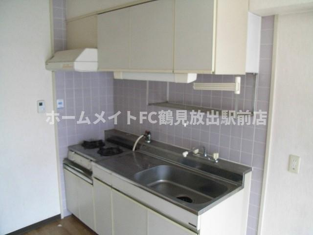 大阪市鶴見区今津北４丁目の賃貸マンションのキッチン