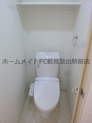 大阪市鶴見区横堤５丁目の賃貸マンションのトイレ