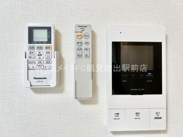 大阪市城東区中浜３丁目のアパートのセキュリティ