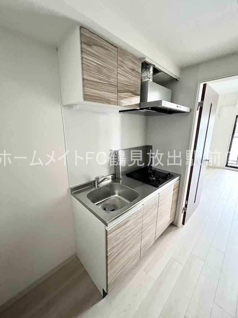大阪市城東区放出西２丁目の賃貸マンションのキッチン