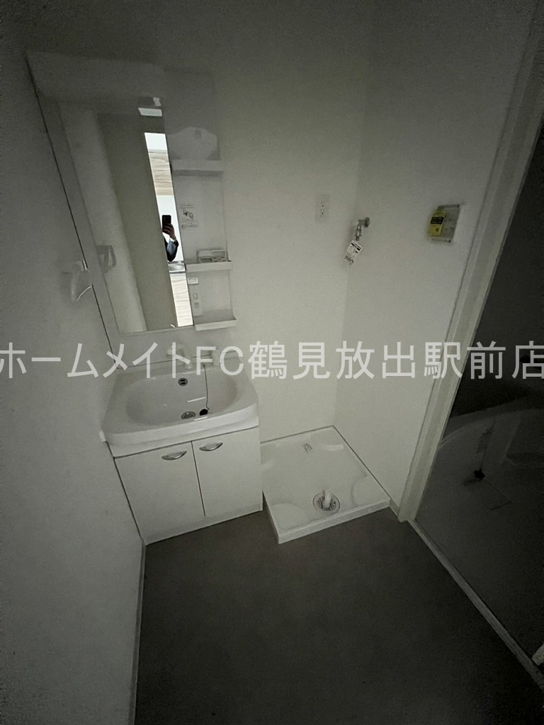 大阪市城東区放出西２丁目の賃貸マンションの洗面所