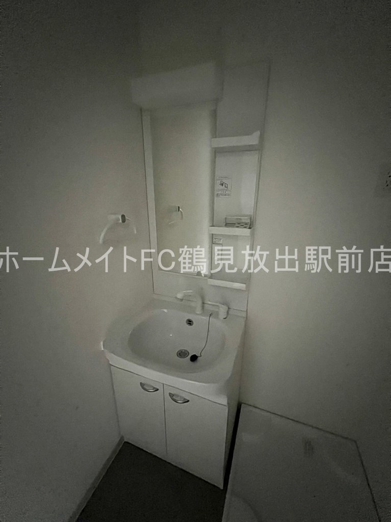 大阪市城東区放出西２丁目の賃貸マンションの独立洗面台