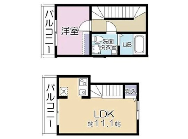 【間取り】 | AMATERRACE千川