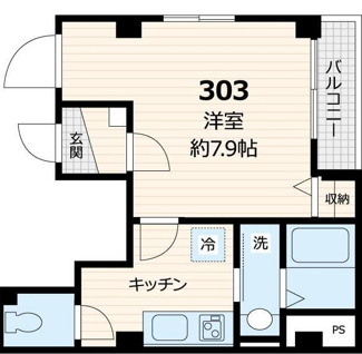 【間取り】 | ミカーサ月島 | 間取りです。