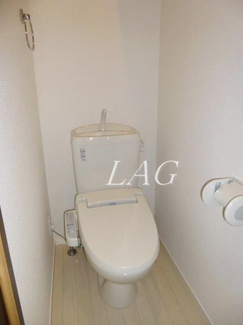 【トイレ】 | ミカーサ月島 | トイレです。