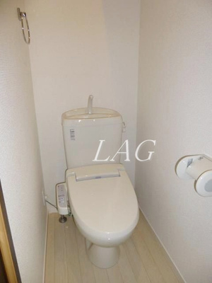 【トイレ】 | ミカーサ月島 | トイレです。
