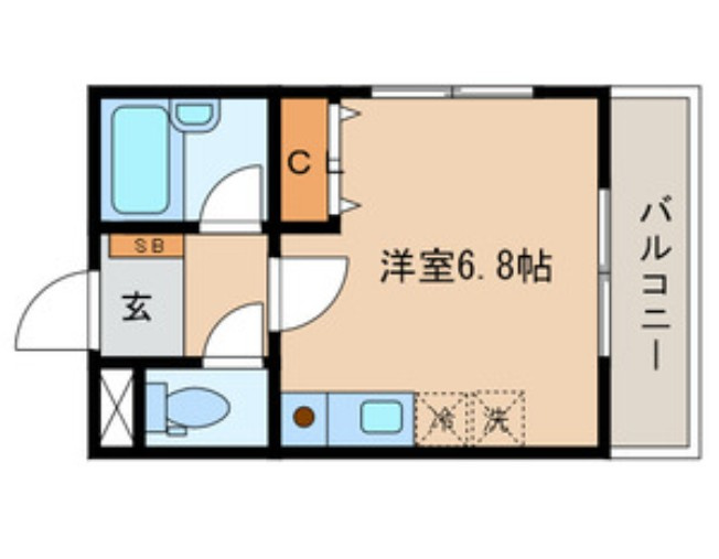 グランシャレー島根Ⅲの間取り