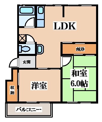 【間取り】 | 茶山台団地