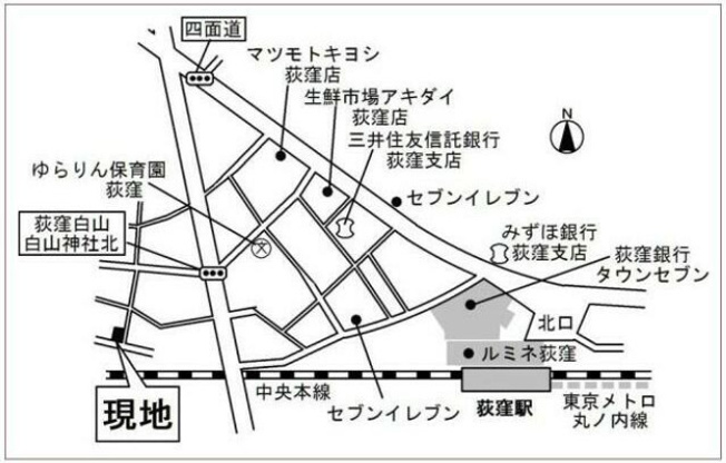 【地図】 | スマート・グラン荻窪