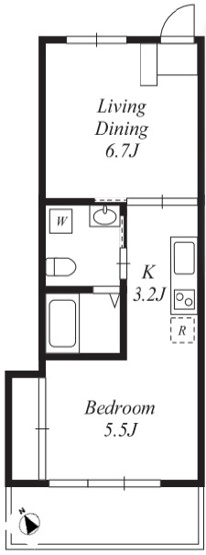 【間取り】 | マンション雅叙苑１号棟