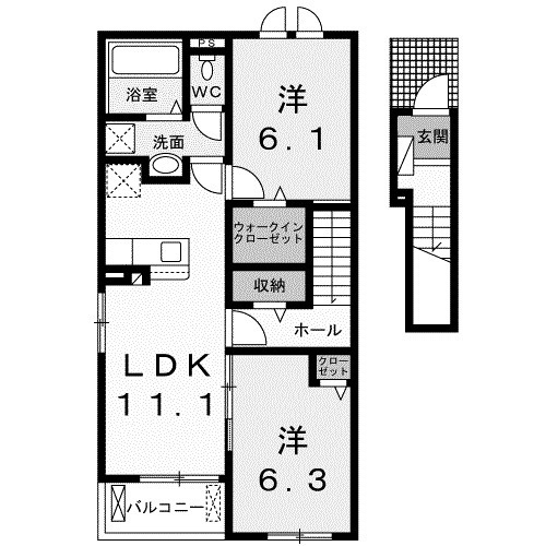 【間取り】 | リバーセゾン古河