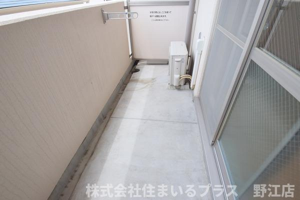 フォレストスクエアのバルコニー