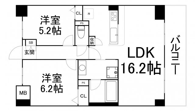 【間取り】 | サンシエロ東今里