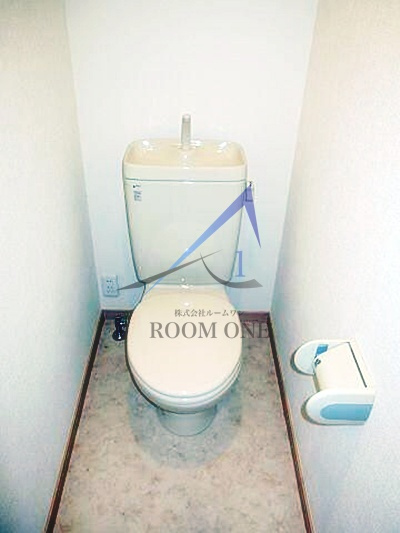 ソーレルーナＡ棟のトイレ|トイレです。