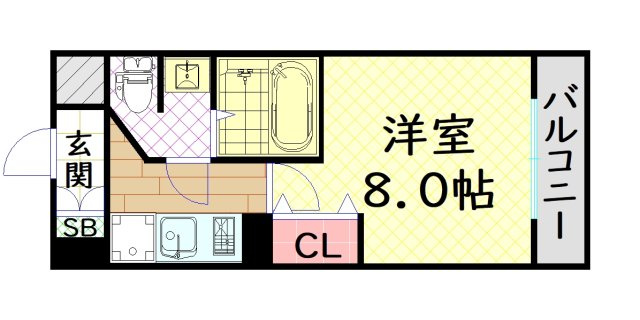 【間取り】 | ODESSA松屋町