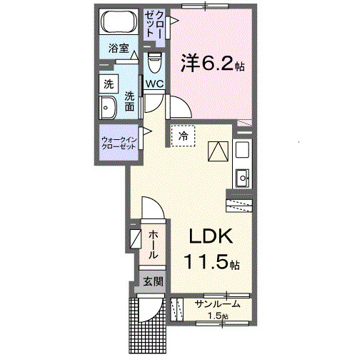 【間取り】 | メゾンド　シャロレー　Ⅱ