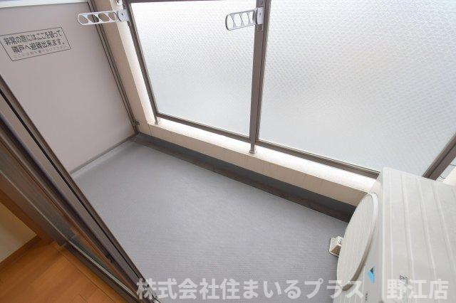CONSOLATA城北のバルコニー