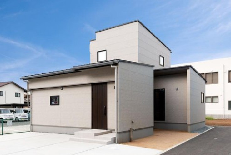 綾部市若竹町新築戸建て住宅の外観