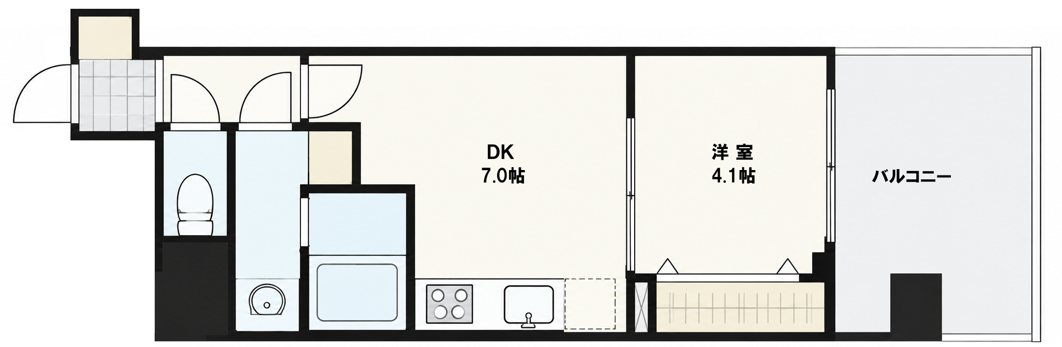 Mader Zeroの間取り|物件、駅でお待ち合わせでのご案内歓迎！
お電話でのご予約がスムーズです！