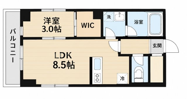 仮称）八幡宿マンションの間取り|物件、駅でお待ち合わせでのご案内歓迎！
お電話でのご予約がスムーズです！