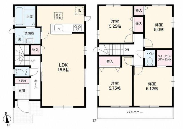 Sumai-to千葉市稲毛区長沼町の間取り|お電話でのご予約がスムーズです！