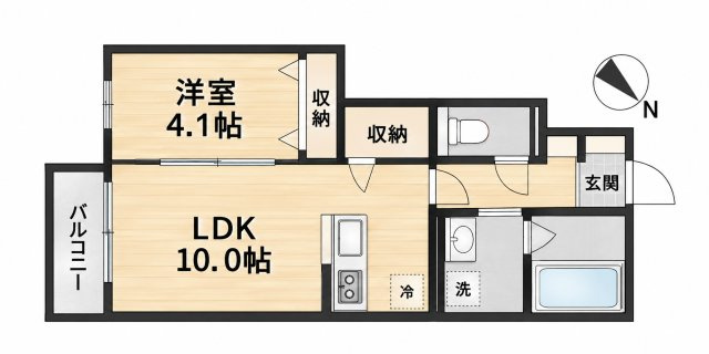 カーサクレールⅢの間取り|お電話でのご予約がスムーズです！
物件、駅でお待ち合わせでのご案内歓迎！