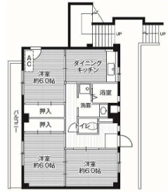 ビレッジハウス迎田4号棟の間取り|お電話でのご予約がスムーズです！