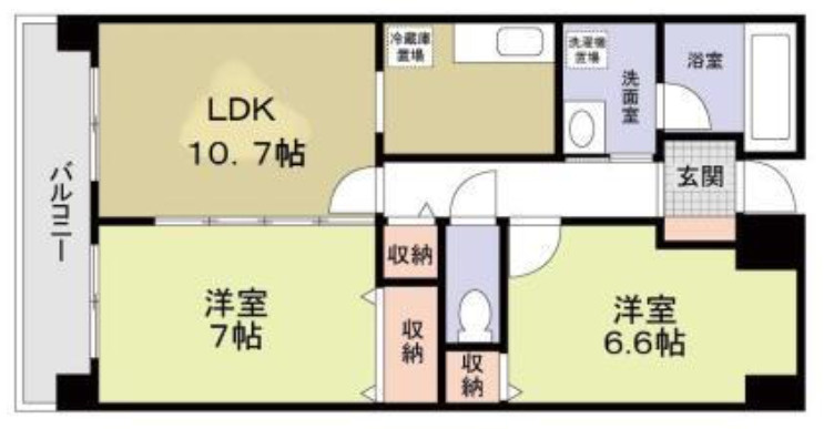 シャトーイノハナの間取り|お電話でのご予約がスムーズです！