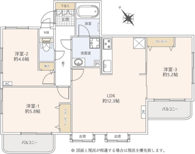 藤和シティコープ根岸の間取り