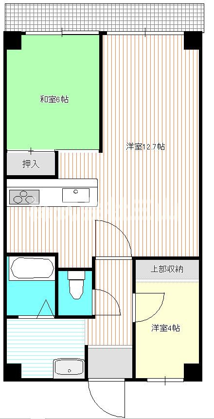 江東区枝川１丁目の賃貸マンションの間取り