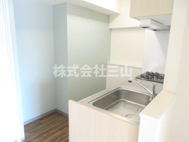 江東区枝川１丁目の賃貸マンションのキッチン