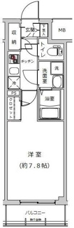 【間取り】 | ライジングプレイス西浅草