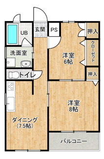 【間取り】 | サン・フォーレ富士