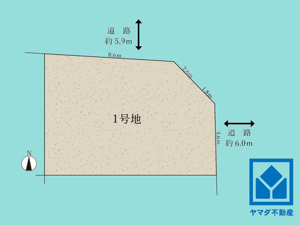 中京区西ノ京中御門西町　1期の土地図