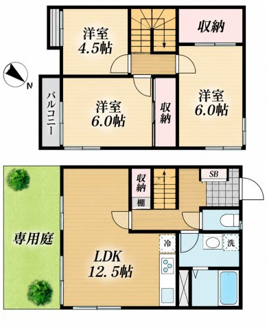 レジデンスヤマダの間取り|お電話でのご予約がスムーズです！