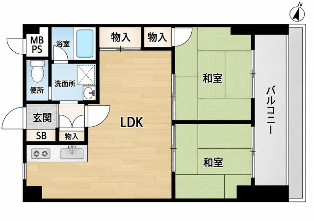 布施ビルⅠの間取り|物件、駅でお待ち合わせでのご案内歓迎！