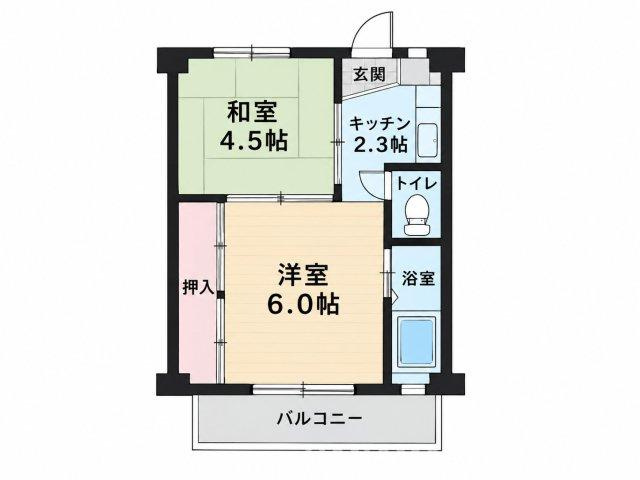 ビレッジハウス長沼の間取り|お電話でのご予約がスムーズです！