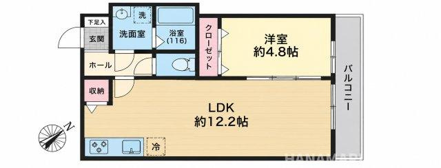 ミリアビタ稲毛東の間取り|お電話でのご予約がスムーズです！