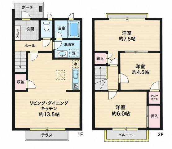 メゾンワコウ 6の間取り|お電話でのご予約がスムーズです！