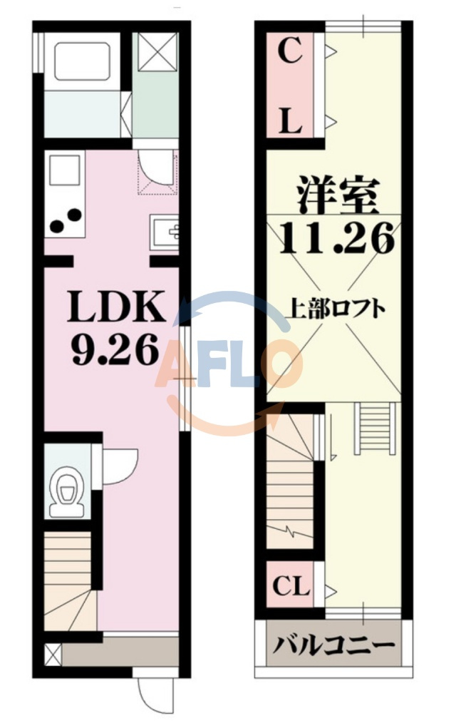 三軒家東 貸戸建の間取り|三軒家東 貸戸建　間取り