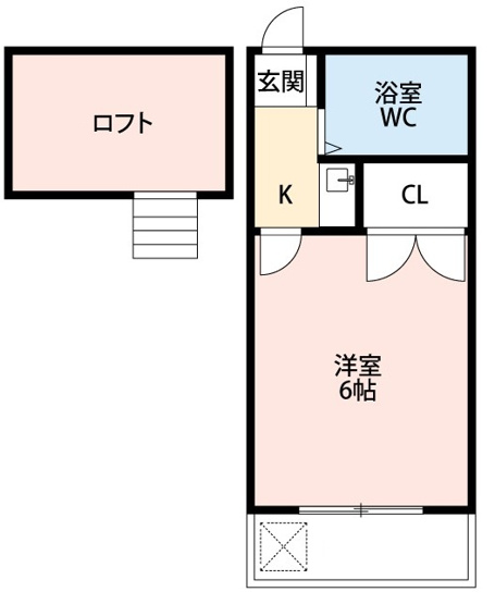 【間取り】 | グリーンハイツ六名