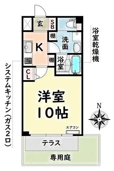 【間取り】 | COZY山下通【名古屋市賃貸・パロマ瑞穂グランド】