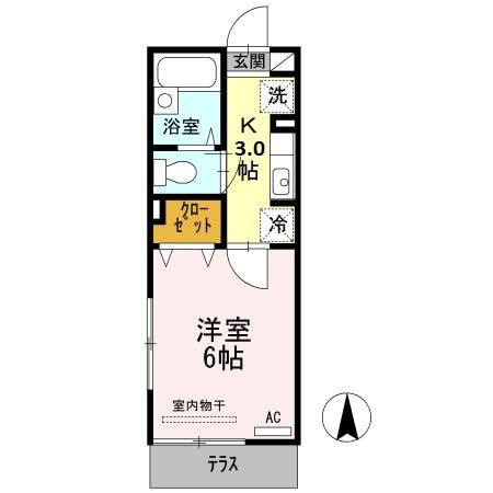 アメニティ中延の間取り